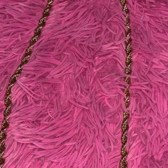 Belly Rope Chain 7mm In Gold Tone - Picture 6 of 7